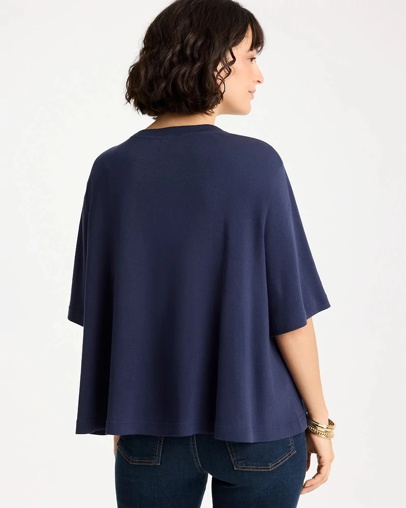 Caviar Beaded Cotton Tee
