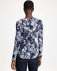 Swirled Touch of Cool™ V-Neck Layering Tee
