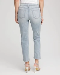 Girlfriend Slim Cropped Jeans