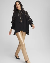 Rose Gold Sequin Ruana