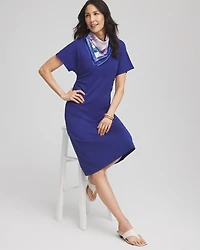 Fit and Flare Cinched Waist Dress