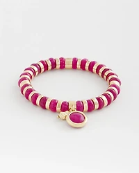 Jade Stone Stretch Bracelet