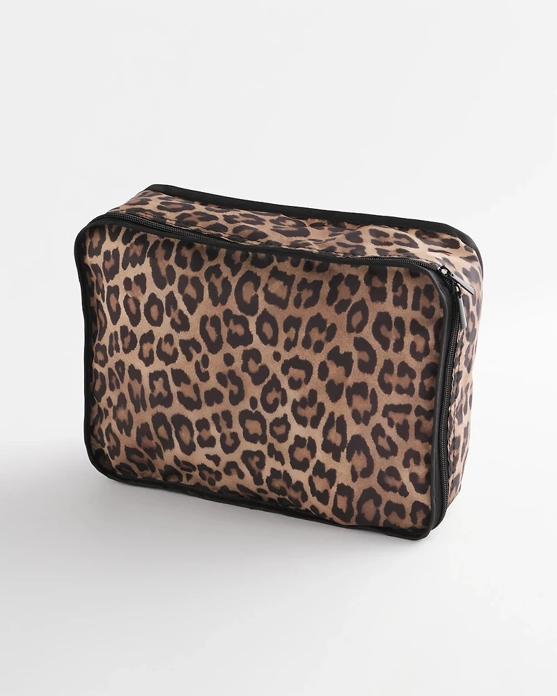 Leopard Print Packing Cubes Set