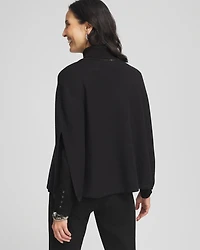 Feather Sweater Cape