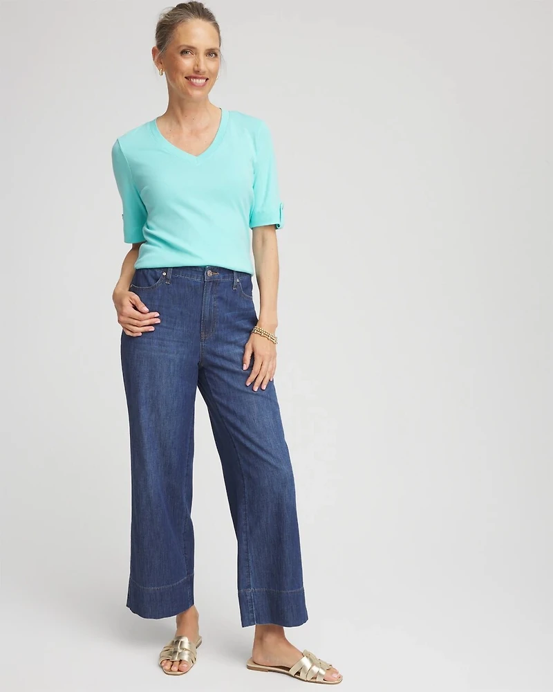 Pima V-Neck Tee