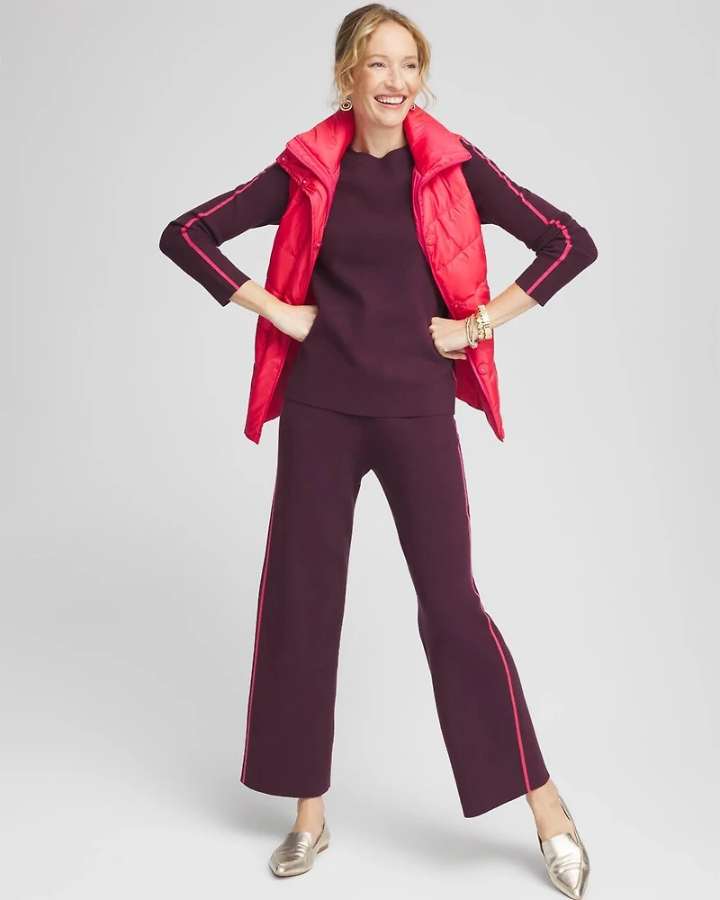 Zenergy® Luxe Side Stripe Top