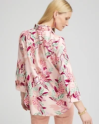 No Iron™ Sateen Floral Shirt