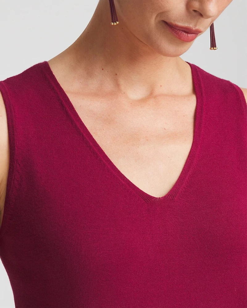 V-neck Sweater Tank
