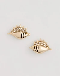 Conch Stud Earrings