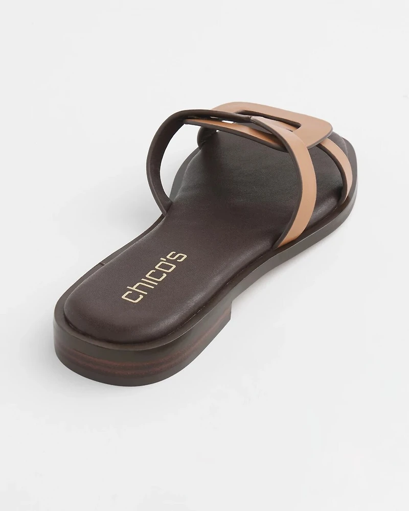 Leather Slides