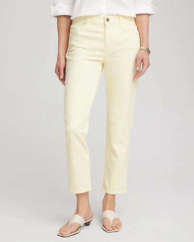 Girlfriend Cropped Jeans