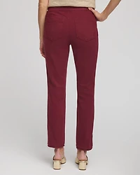 Denim Pull-On Ankle Jeggings