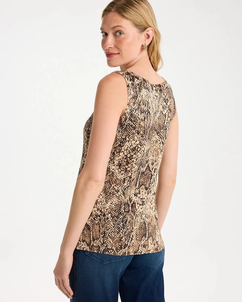 Ella Reptile Sweater Tank