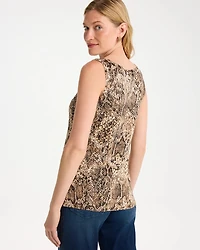 Ella Reptile Sweater Tank