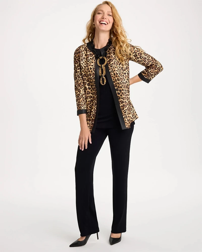 Travelers™ Collection Leopard Crushed Jacket