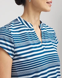 Zenergy® UPF Striped Polo