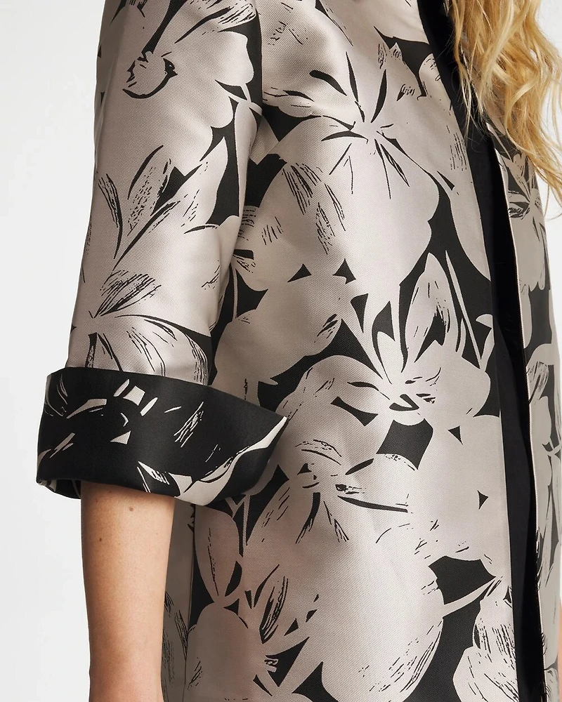 Travelers™ Collection Floral Jacquard Jacket