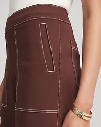 Petite Brigitte™ Utility Wide-Leg Cropped Pants