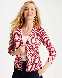 Geo Summer Romance Cardigan