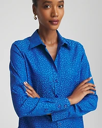 No Iron™ Jacquard Animal Motif Shirt