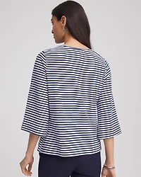 Floral Embroidered Tee