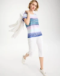 Zenergy® Ombre Drop Shoulder Tee