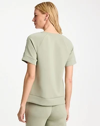 Zenergy® Soft Short-Sleeve Grommet Top