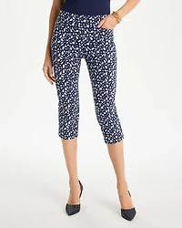 Brigitte™ Slim Printed Pull-On Capri Pant