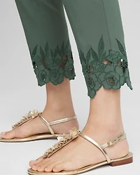 Brigitte™ Cutout Pull-On Cropped Pants
