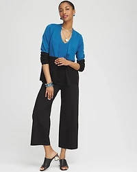 Ella Colorblock Long-Sleeve Cardigan