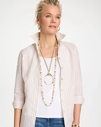 Large Open Pendant Necklace