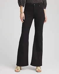 Petite Girlfriend Flare Jeans