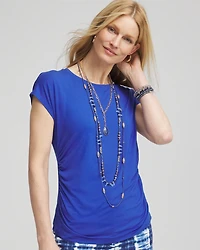 Cap Sleeve Dolman Tee