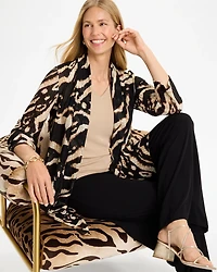 Travelers™ Safari Wheat Mesh Cardigan