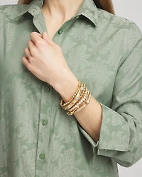 No Iron™ Jacquard Shirt