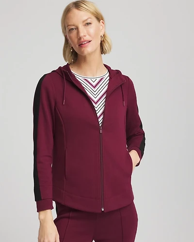 Zenergy® Double-Knit Colorblock Jacket