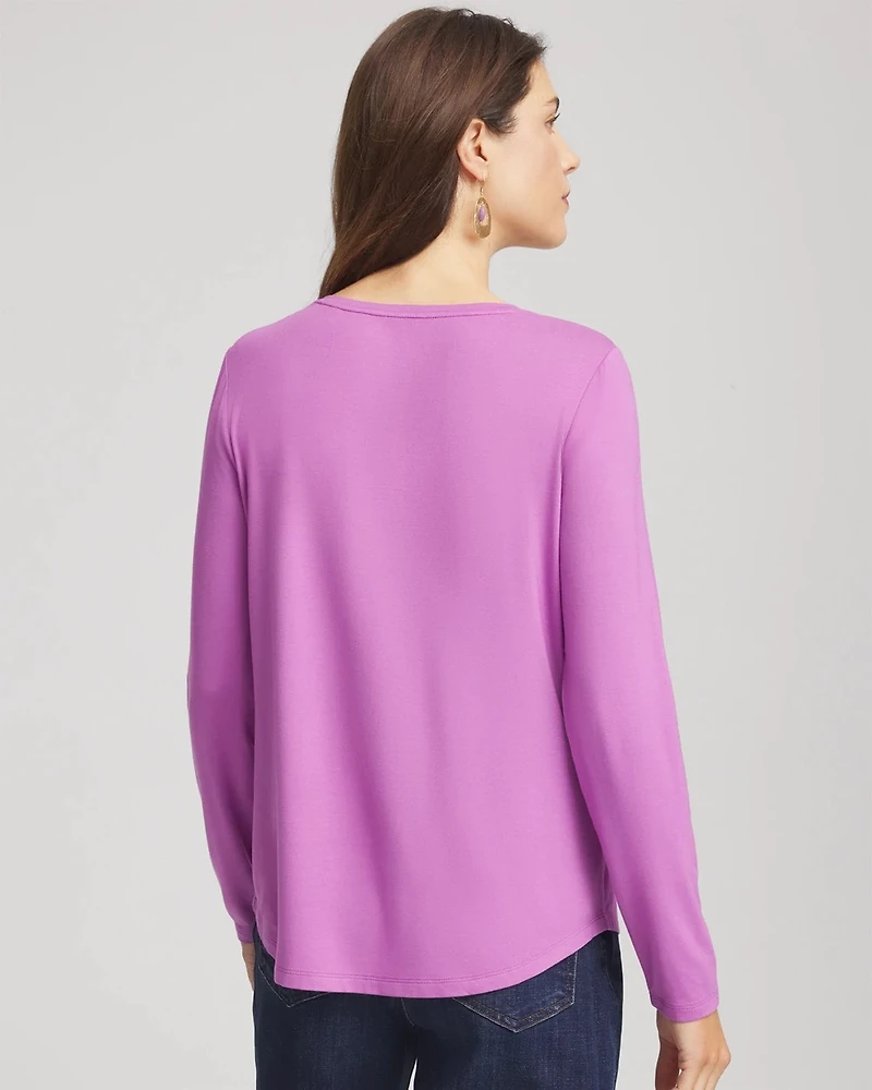 Touch of Cool™ V-Neck Layering Tee