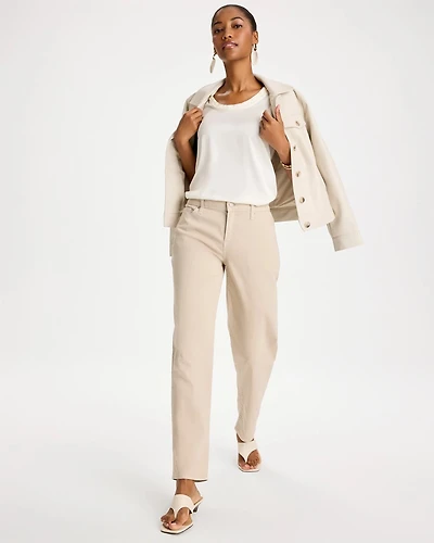 Boyfriend Relaxed Crop Jeans