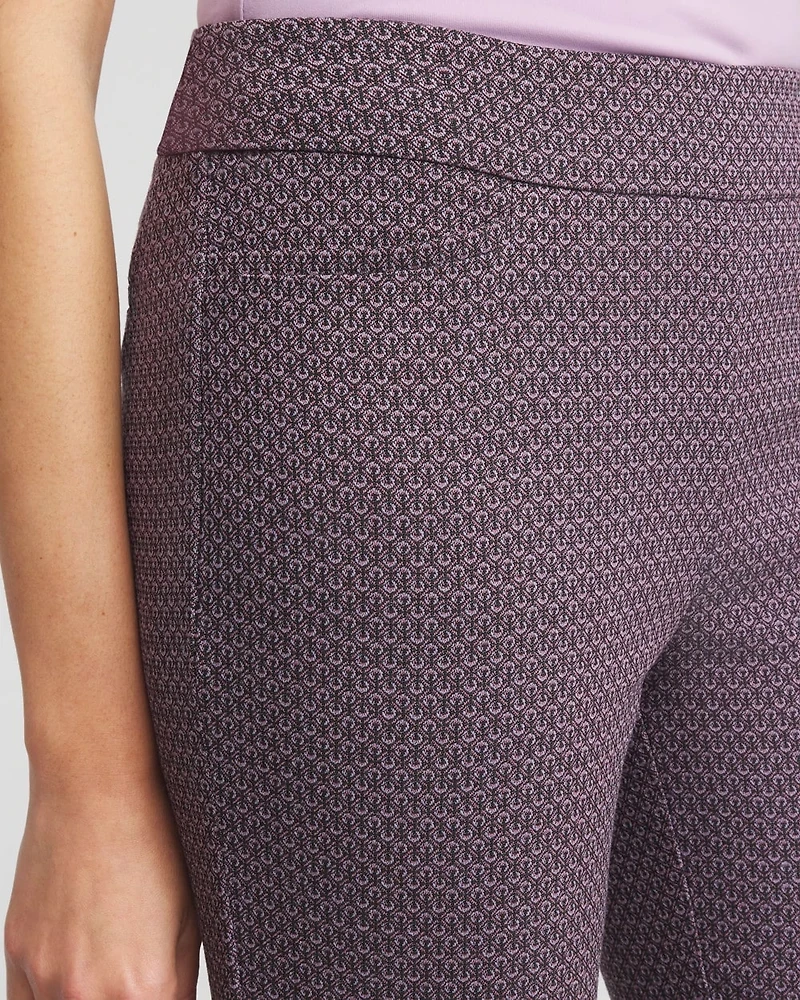 Brigitte Geo Slim Ankle Pants