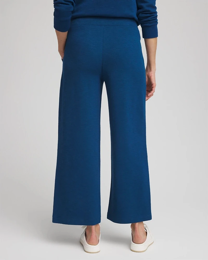 Zenergy® Beach Slub Cropped Pants