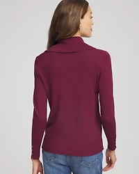 Cowlneck Long-Sleeved Sweater