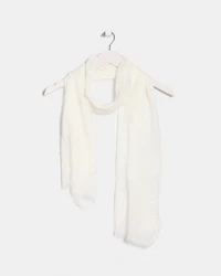 Textured Palms Oblong Scarf