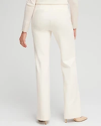 Ponte Button Flare Pants