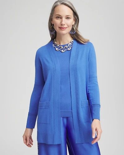 Open-Front Cardigan