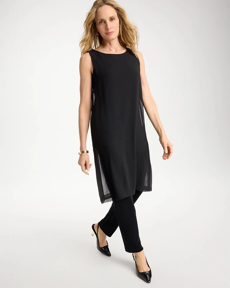 Travelers™ Layered Chiffon Tunic