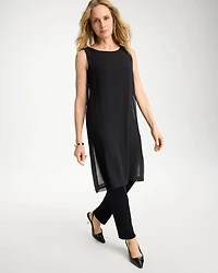 Travelers™ Layered Chiffon Tunic