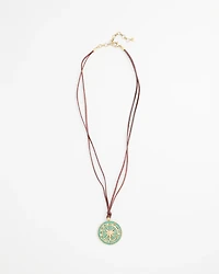 Sundial Medallion Pendant