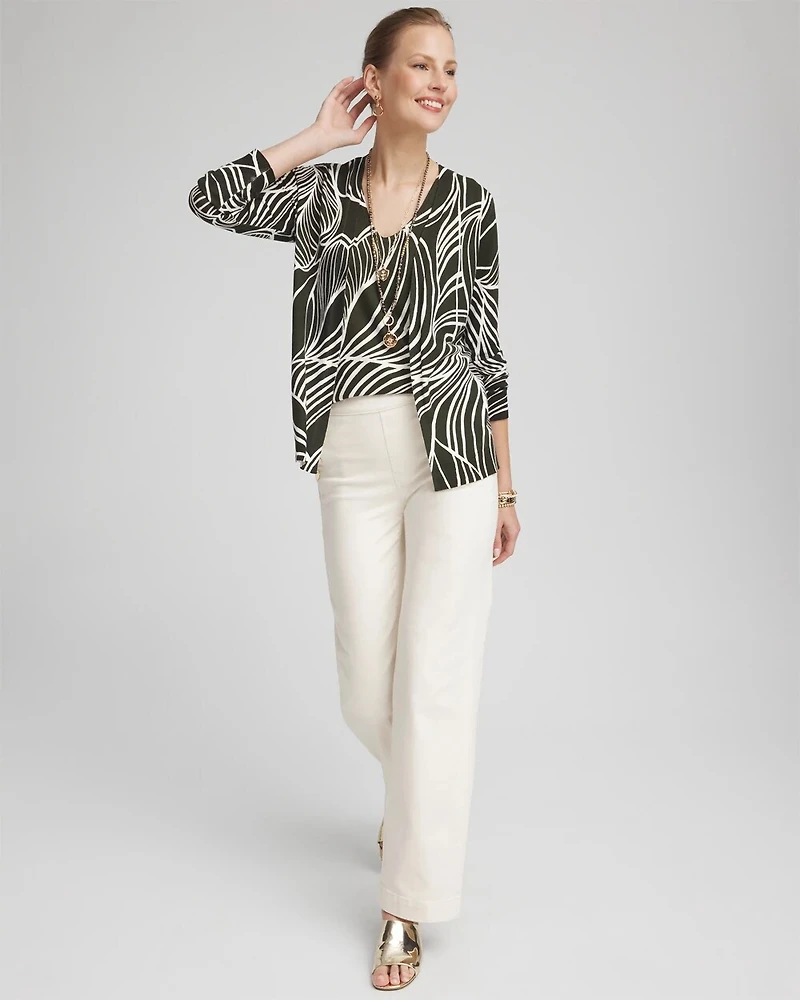 Leaf Long Sleeve Cardigan