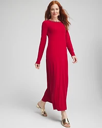 Petite Rhinestone Embellished Maxi Dress