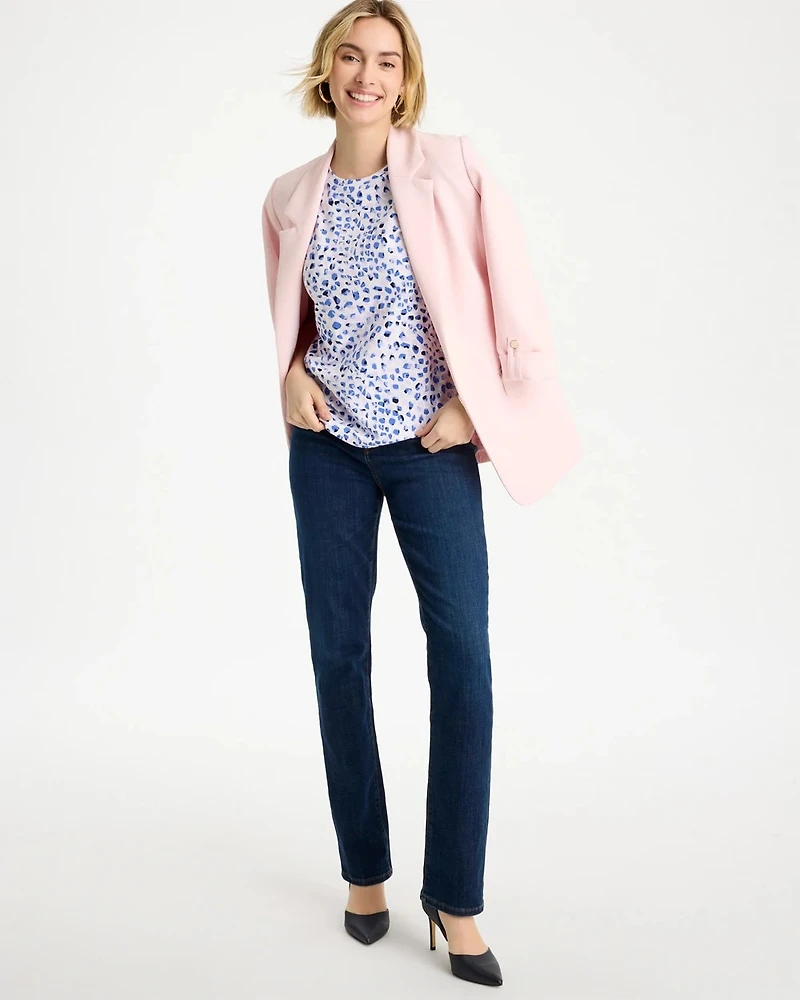 Murano Cotton Stretch Cap Sleeve Tee